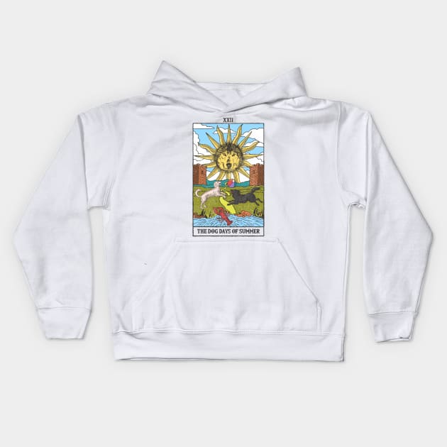 The Dog Days of Summer Kids Hoodie by kookylove